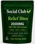 Social Club Relief Bites - 6 Pack Case